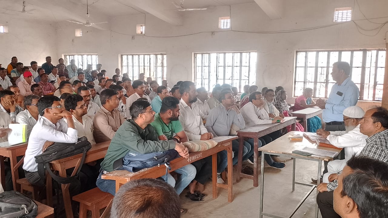 नवभारत साक्षरता अभियान परीक्षा को लेकर बैठक
