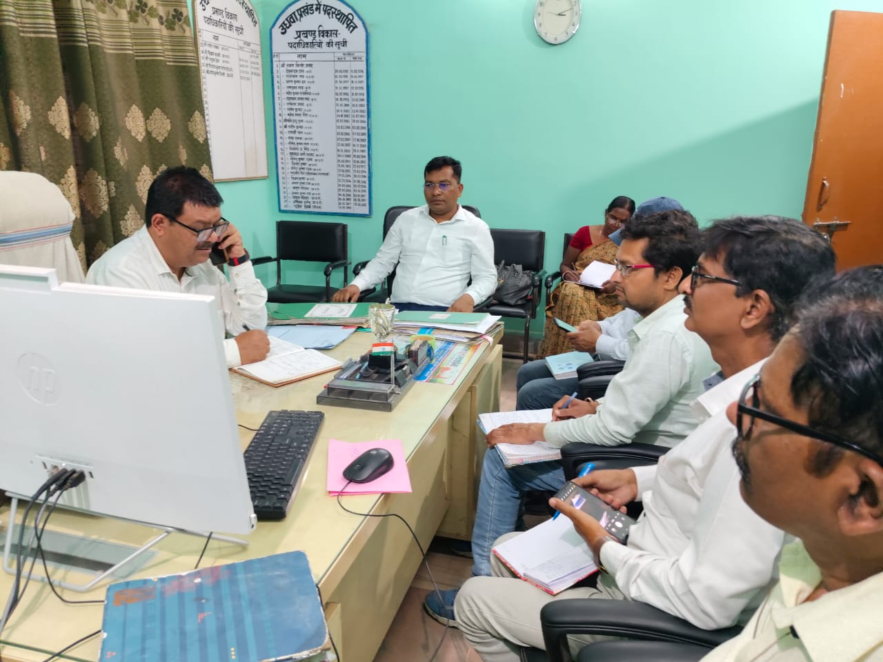 टास्क फोर्स की बैठक में स्वास्थ्य कार्यक्रमों पर चर्चा