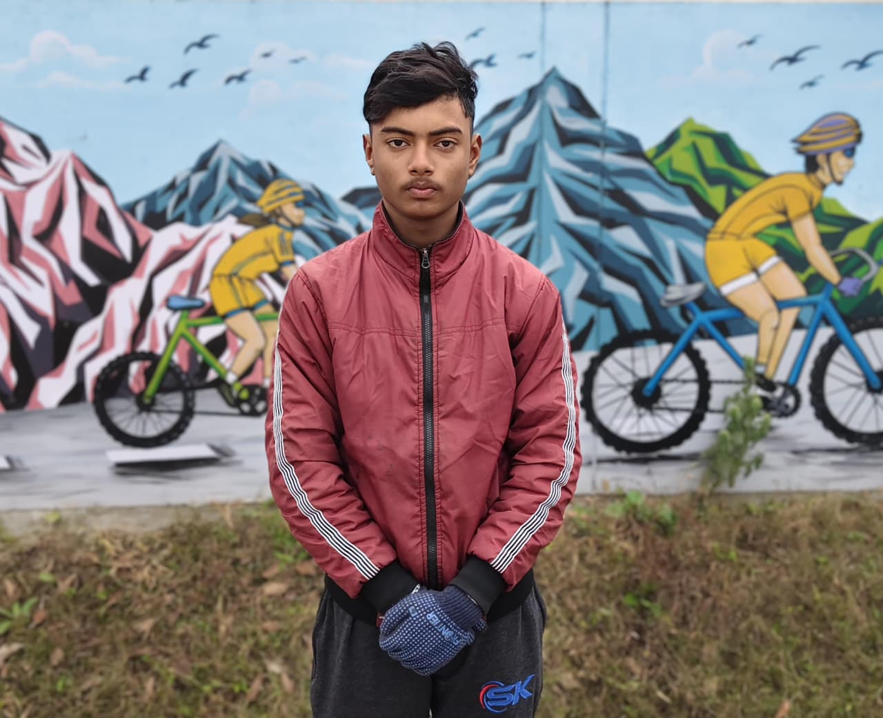 राष्ट्रीय ट्रैक साइक्लिंग चैंपियनशिप में समीर अंसारी का चयन